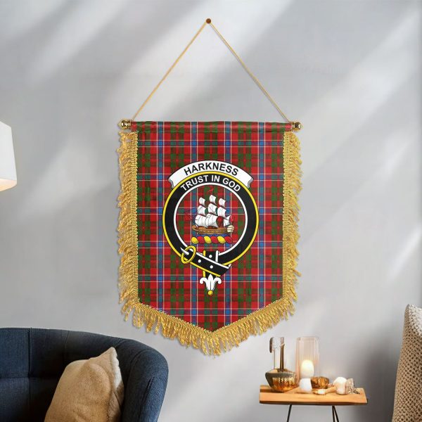 Harkness Dress Tartan Crest Wall Hanging Banner Online Hot Sale - Image 3