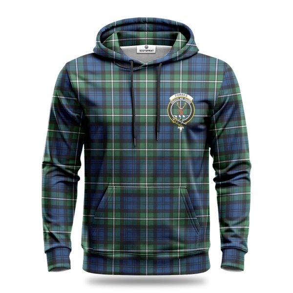 Forbes Ancient Tartan Crest Hoodie Discount - Image 2