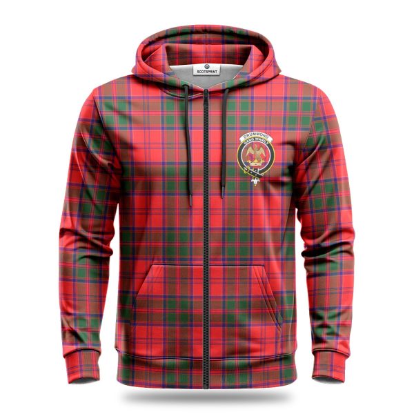 Drummond Modern Tartan Crest Hoodie Fashion - Image 3