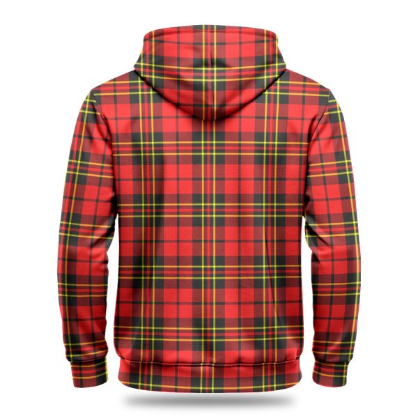 Brodie Modern Tartan Crest Hoodie Online now - Image 4