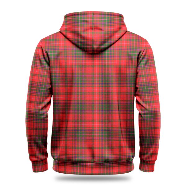 McDougall Modern Tartan Crest Hoodie Sale - Image 4