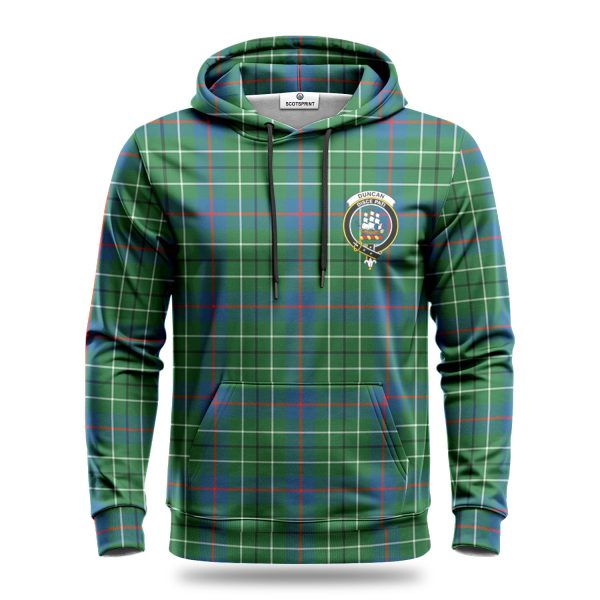 Duncan Ancient Tartan Crest Hoodie Online now - Image 2