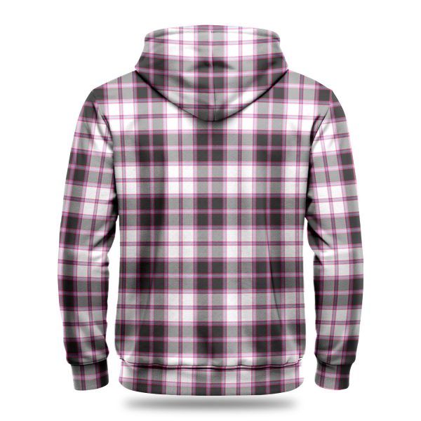 McPherson Hunting Modern Tartan Crest Hoodie Discount - Image 4