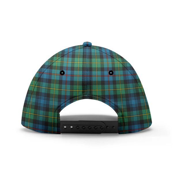 Baillie Ancient Tartan Crest Classic Cap For Sale - Image 5