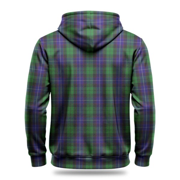 Mitchell Tartan Crest Hoodie Online Sale - Image 4