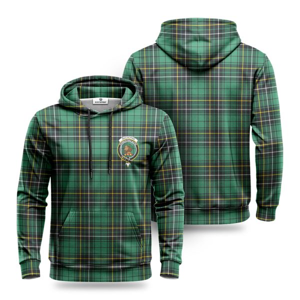 MacAlpine Ancient Tartan Crest Hoodie Sale