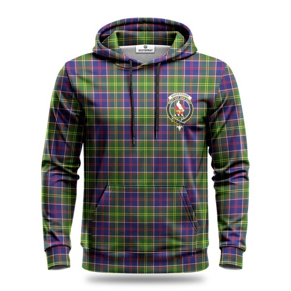 Whitefoord Tartan Crest Hoodie Discount - Image 2