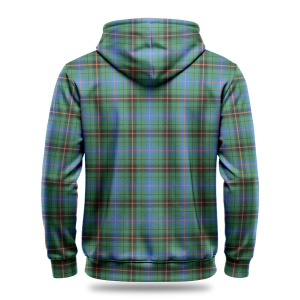 Davidson Ancient Tartan Crest Hoodie Fashion - Image 4