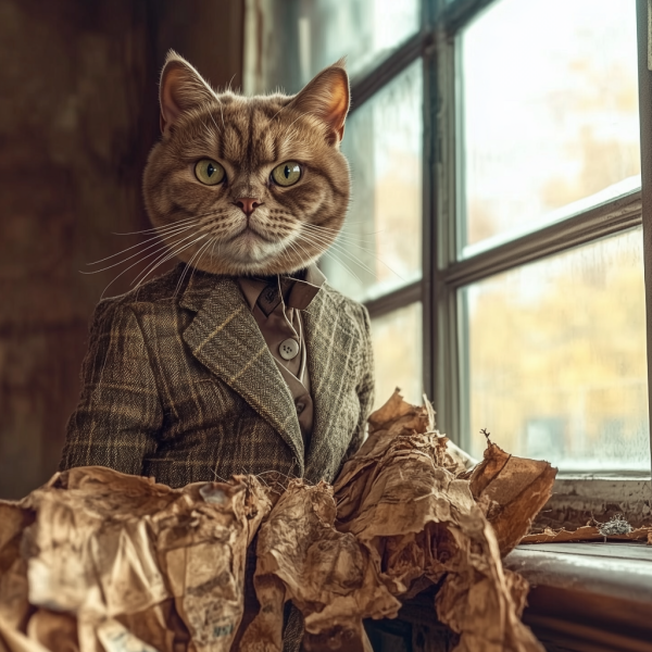 Mr. Parchmenttail – The Archivist of Forgotten Stories Fashion